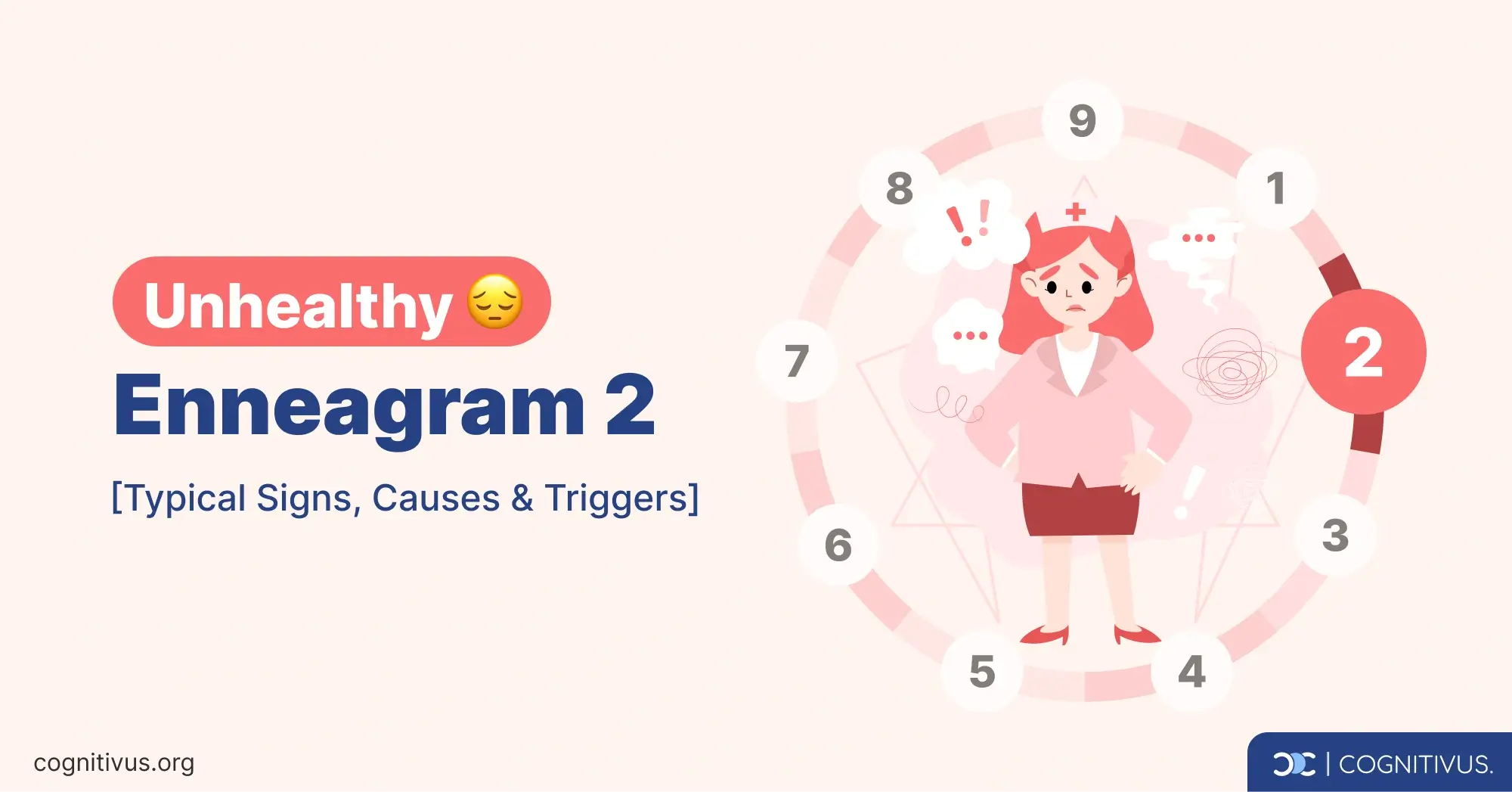 Unhealthy Enneagram Type 2 common signs